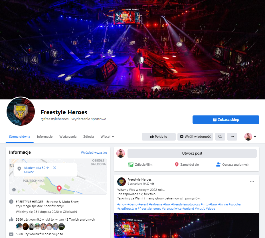 Pynci Współpraca Social Media Gdańsk Freestyle Heroes