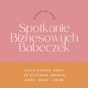 2025.01.29 Reda: Spotkanie biznesowych babeczek