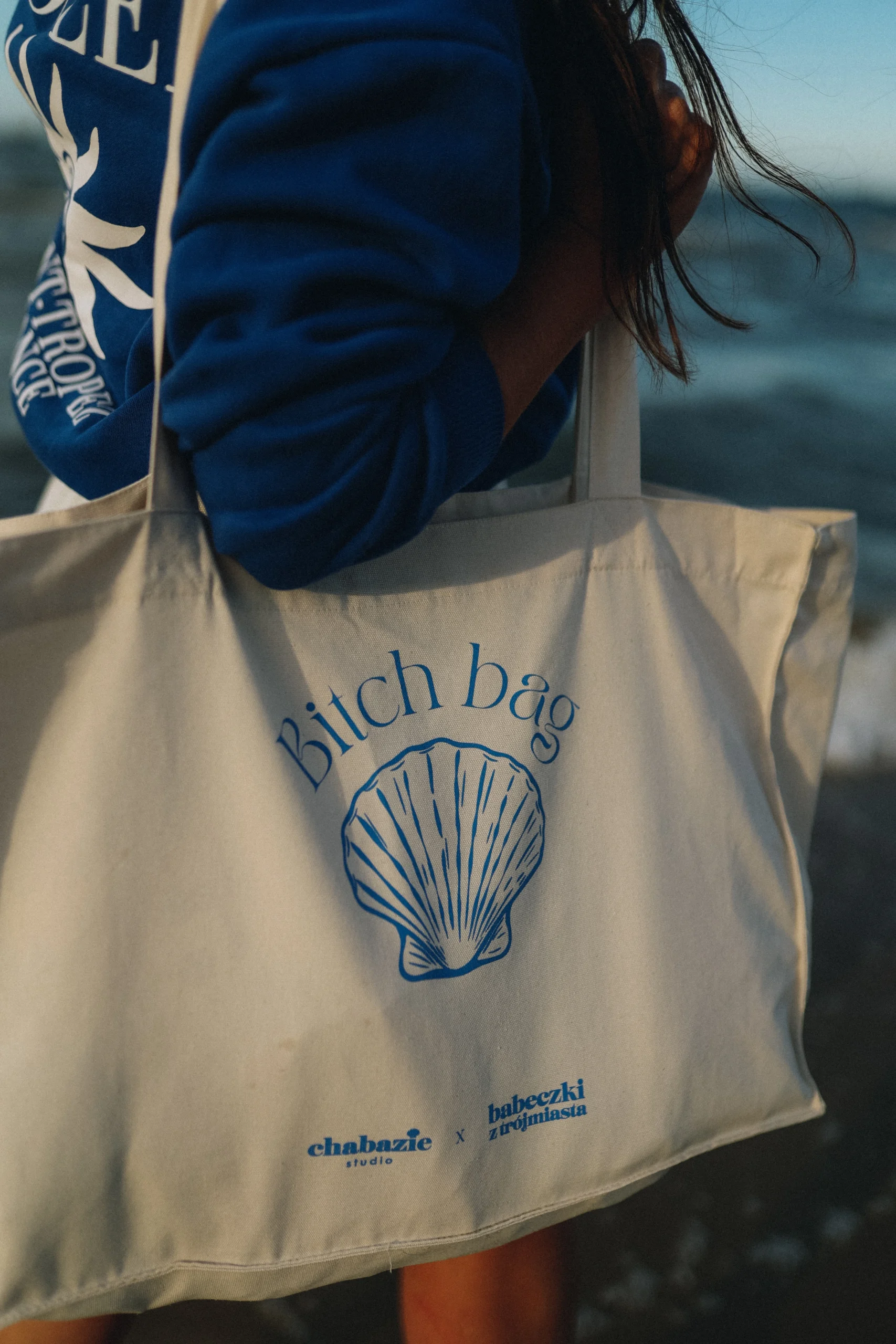 BITCH BAG - duża torba plażowa - obrazek 7