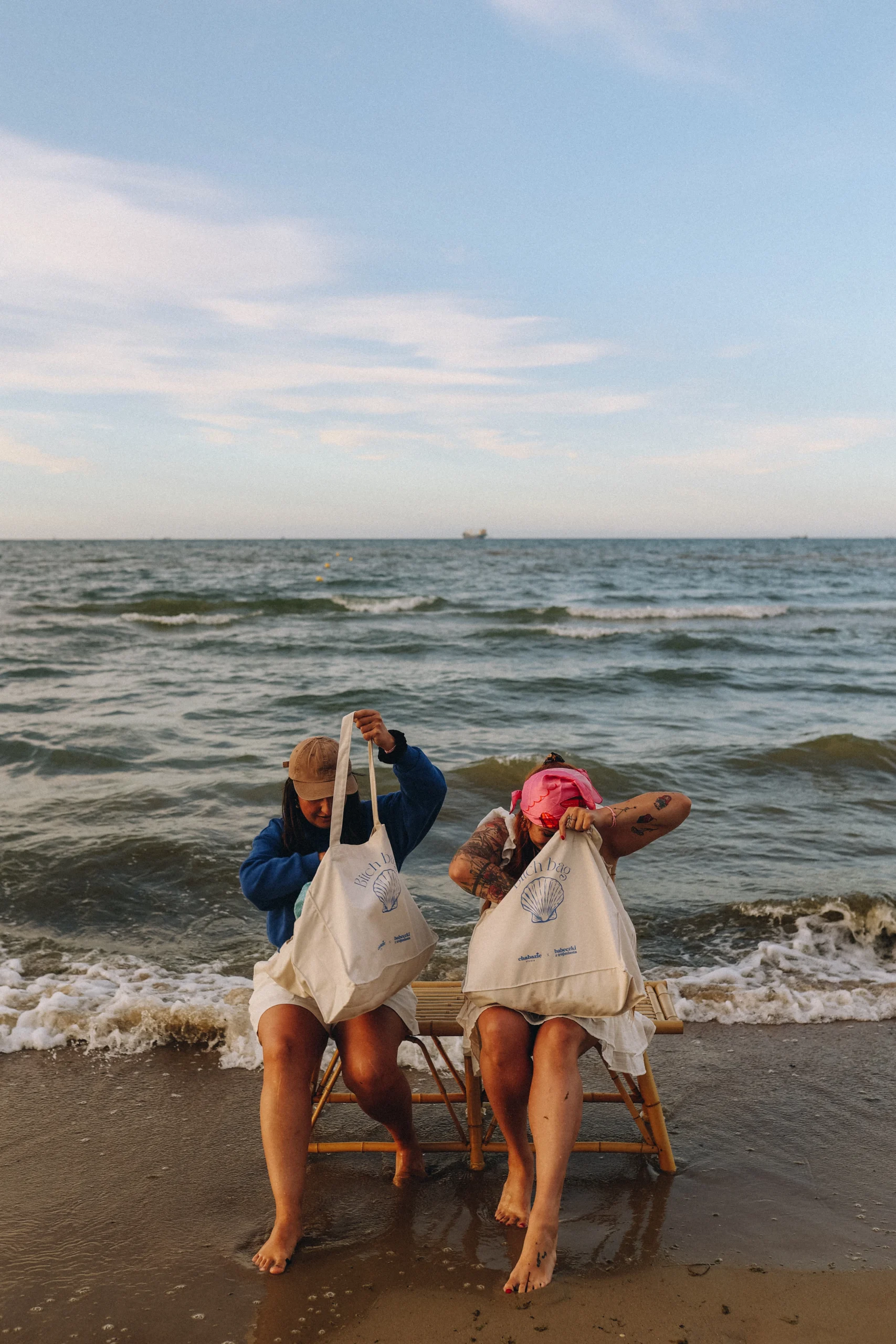 BITCH BAG - duża torba plażowa - obrazek 2