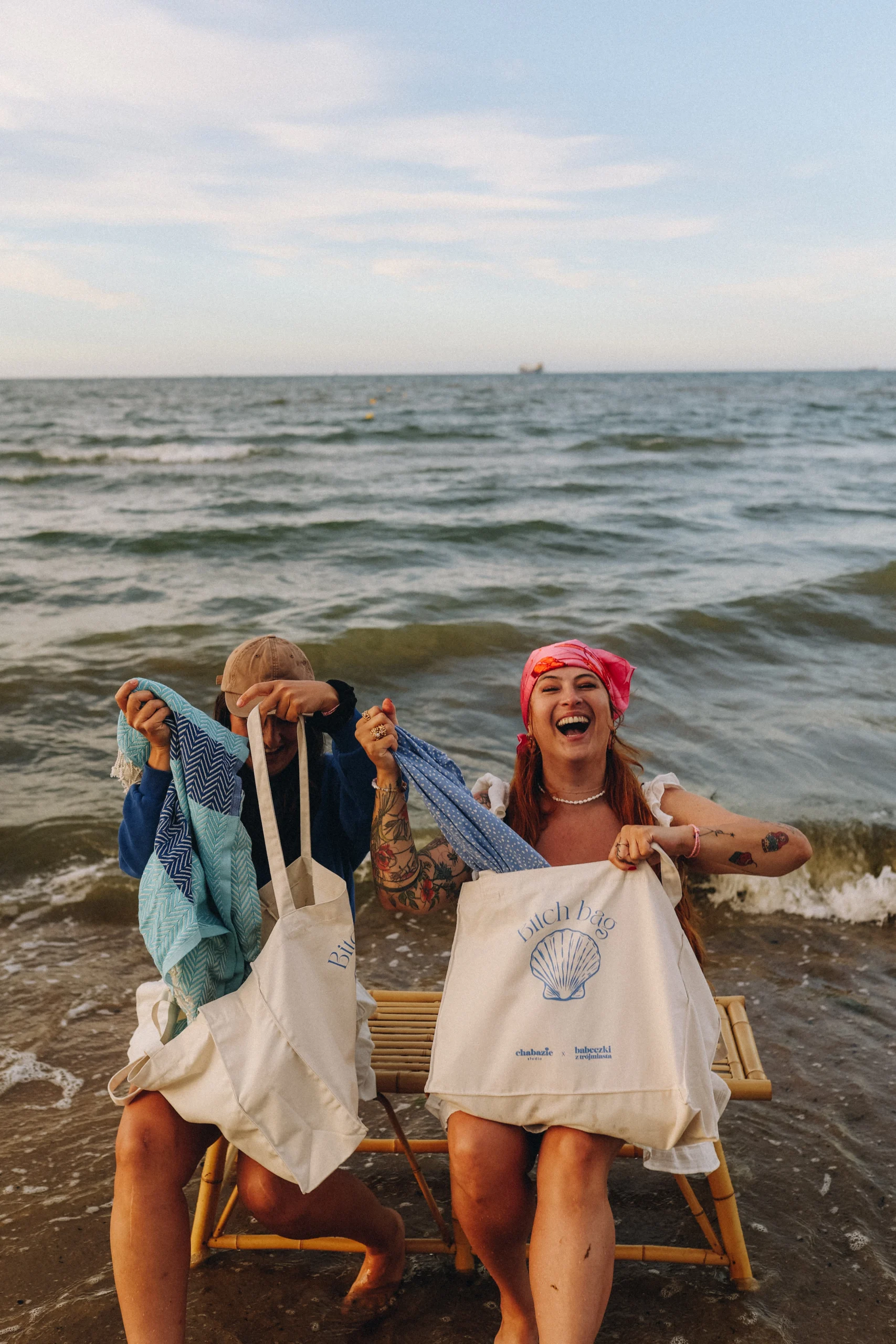 BITCH BAG - duża torba plażowa - obrazek 5