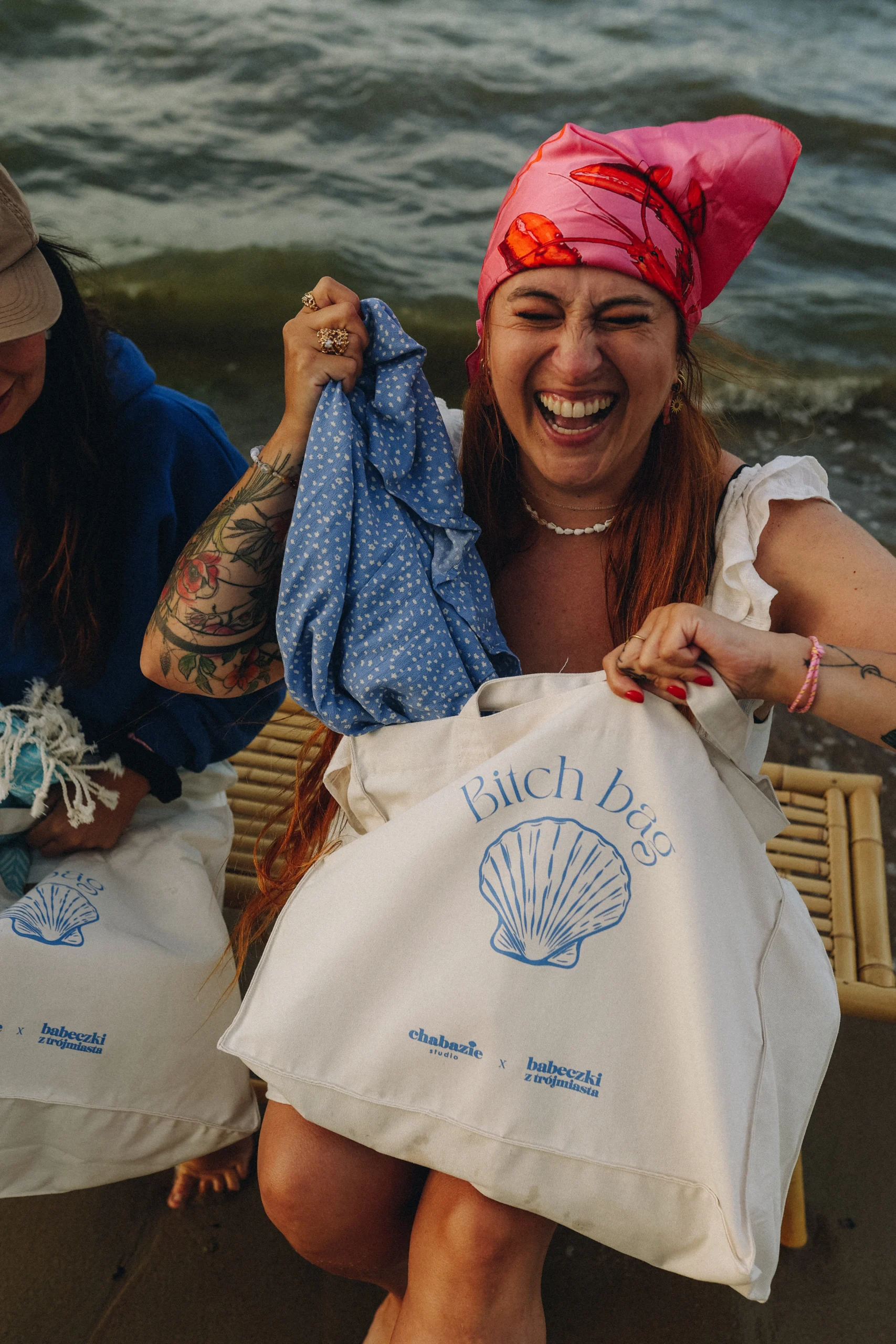 BITCH BAG - duża torba plażowa - obrazek 9