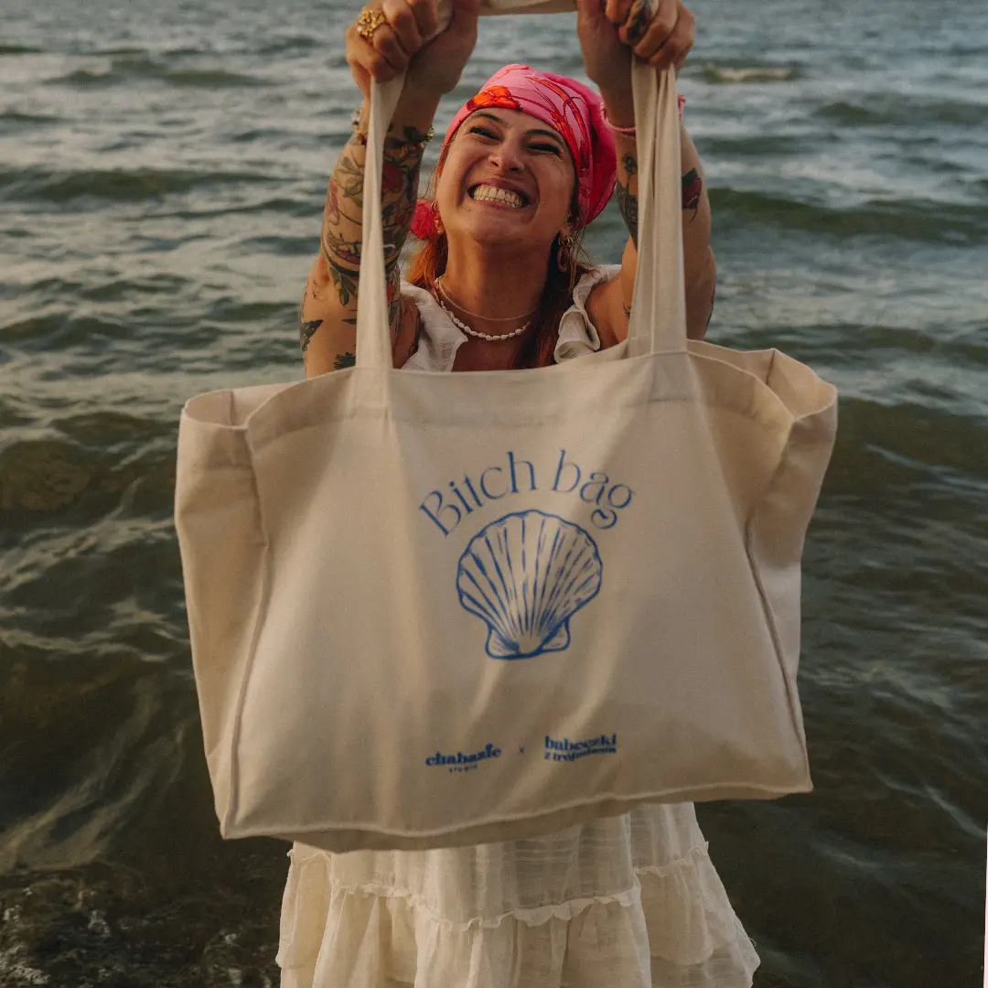 BITCH BAG - duża torba plażowa